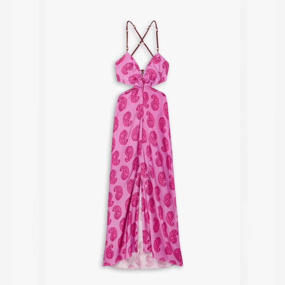 NWT VIX Paula Hermanny Leela Beach Cover-Up.